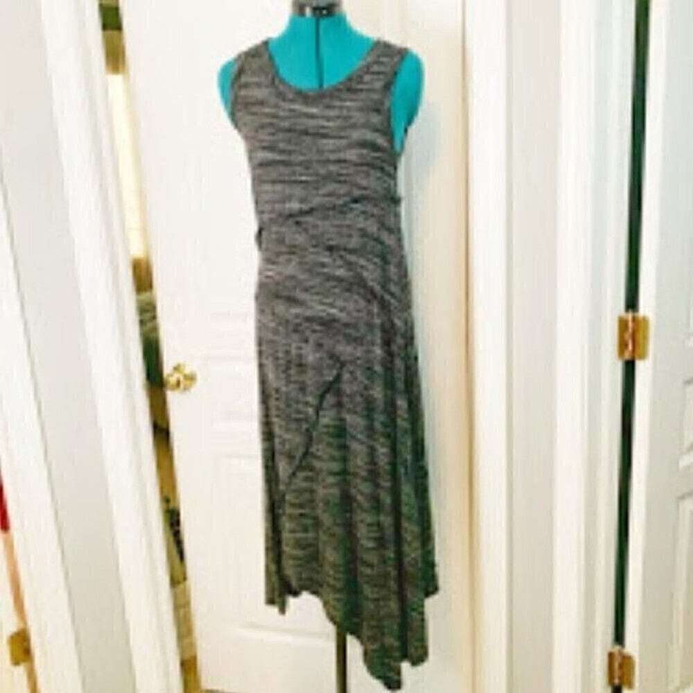 Soft Surroundings Marled Sleeveless Maxi Long Casual Summer Tank Comfy Dress